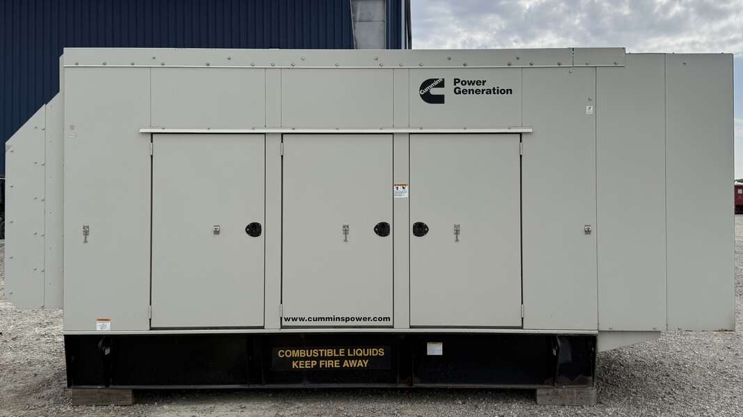 Used Cummins DQHAB QSM11-G4 Diesel Generator, 409 Hrs EPA Tier 3                            