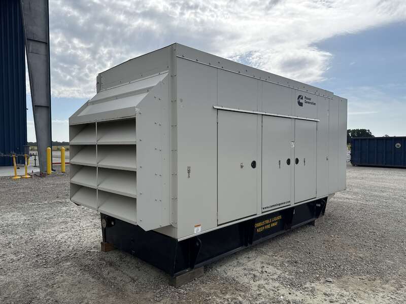 Used Cummins DQHAB QSM11-G4 Diesel Generator, 409 Hrs EPA Tier 3                            
