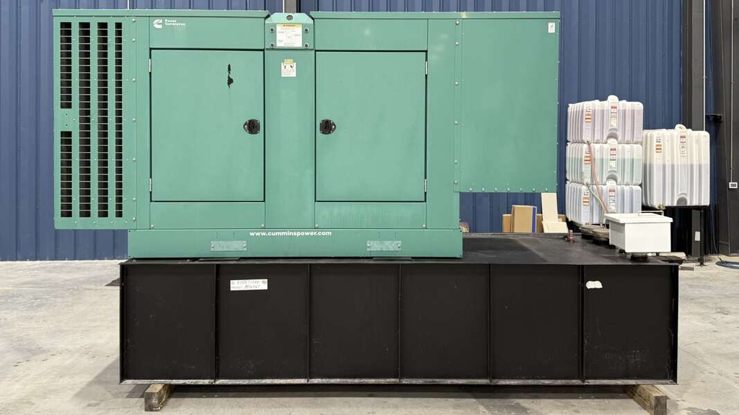 Used Cummins DSGAC QSB7-G3 NR3 Diesel Generator, 637 Hrs, EPA Tier 3                            