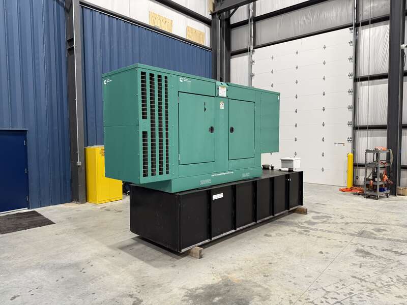 Used Cummins DSGAC QSB7-G3 NR3 Diesel Generator, 637 Hrs, EPA Tier 3                            