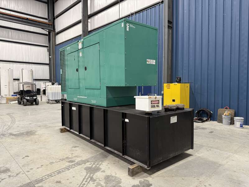 Used Cummins DSGAC QSB7-G3 NR3 Diesel Generator, 637 Hrs, EPA Tier 3                            