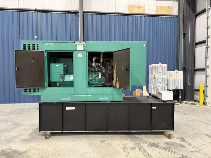Used Cummins DSGAC QSB7-G3 NR3 Diesel Generator, 637 Hrs, EPA Tier 3                            