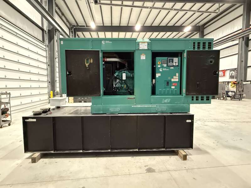 Used Cummins DSGAC QSB7-G3 NR3 Diesel Generator, 637 Hrs, EPA Tier 3                            