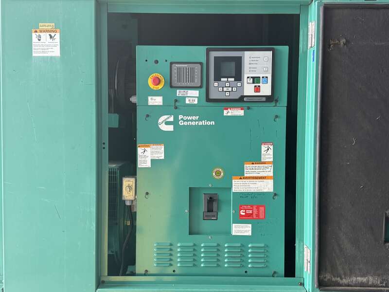 Used Cummins DSGAC QSB7-G3 NR3 Diesel Generator, 637 Hrs, EPA Tier 3                            