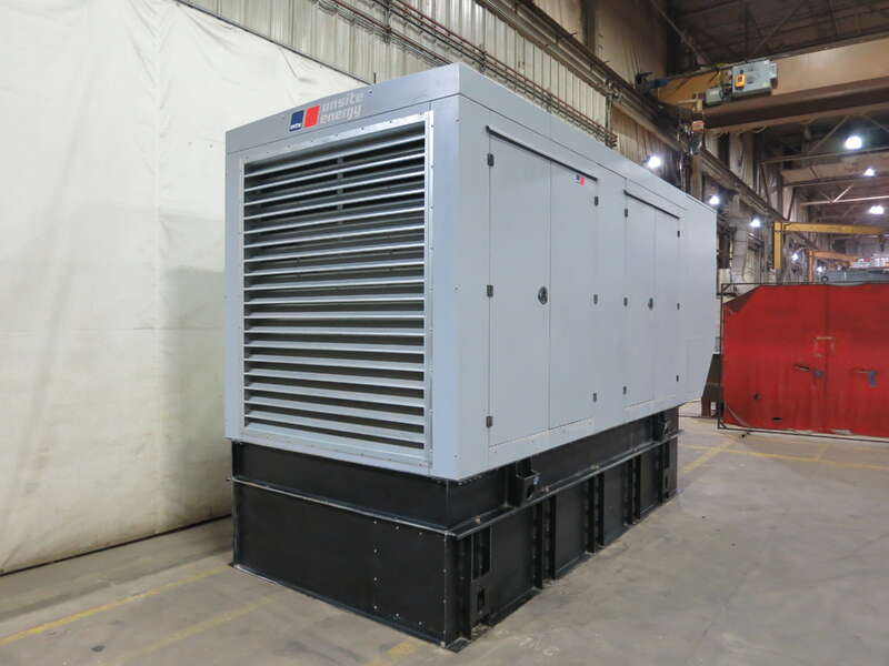 Used MTU DS600 12V1600G80S Diesel Generator, 105 Hrs, EPA Tier 2                            