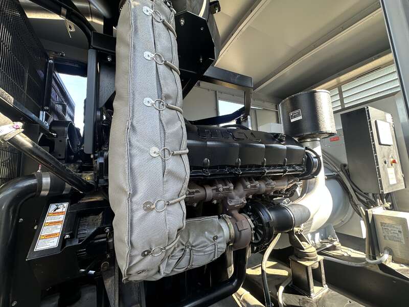 Used MTU DS600 12V1600G80S Diesel Generator, 105 Hrs, EPA Tier 2                            
