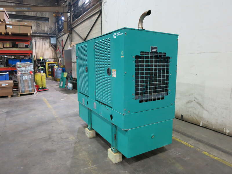 Used Cummins DGCG Diesel Generator, 115 Hrs                            