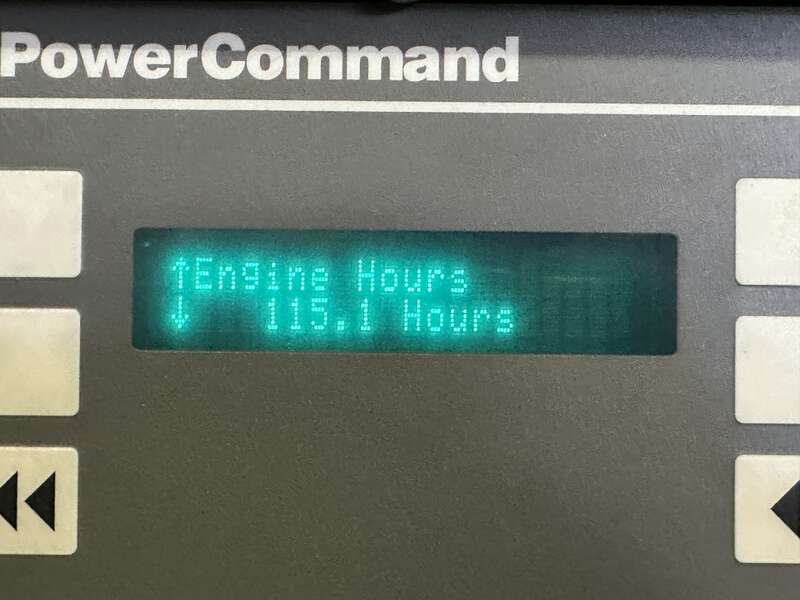 Used Cummins DGCG Diesel Generator, 115 Hrs                            