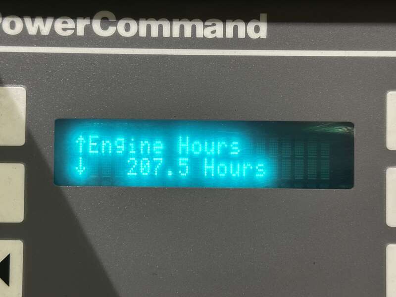 Used Cummins DSHAC Diesel Generator, 207 Hrs, EPA Tier 3                            