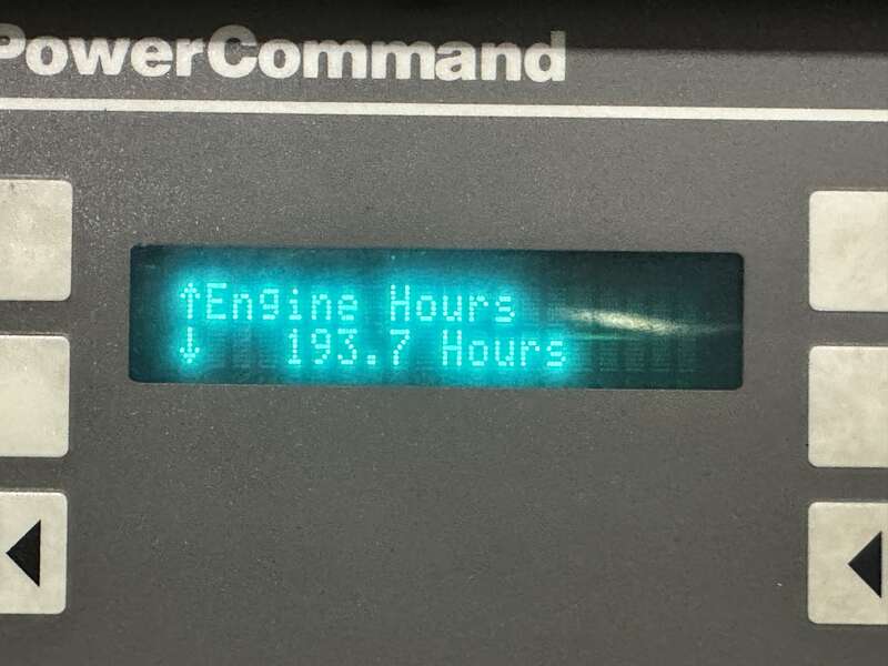 Used Cummins DSHAC Diesel Generator, 193 Hrs, EPA Tier 3                            