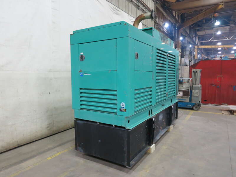 Used Cummins DFCE NTA855-G5 Diesel Generator, 637 Hrs                            