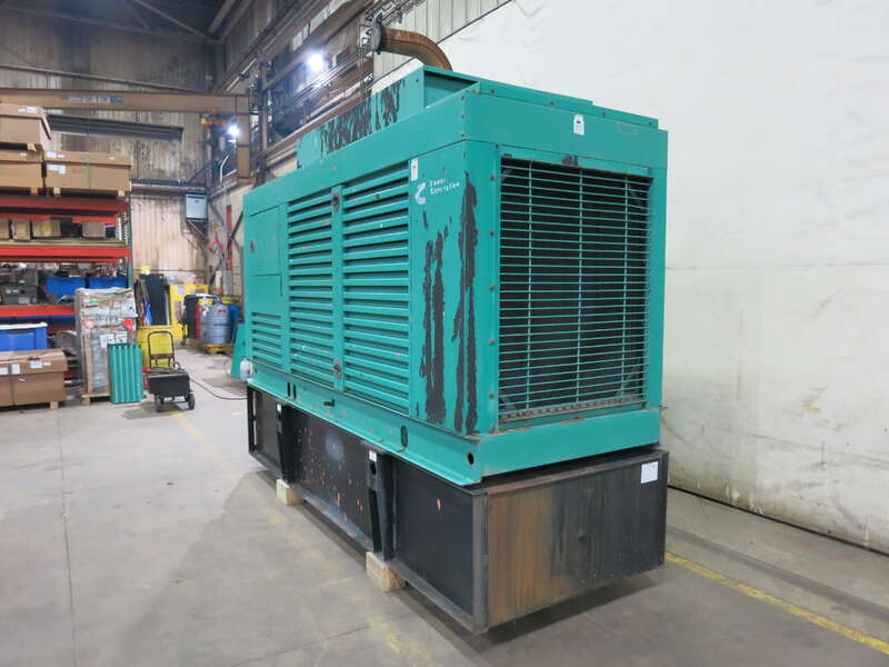 Used Cummins DFCE NTA855-G5 Diesel Generator, 637 Hrs                            