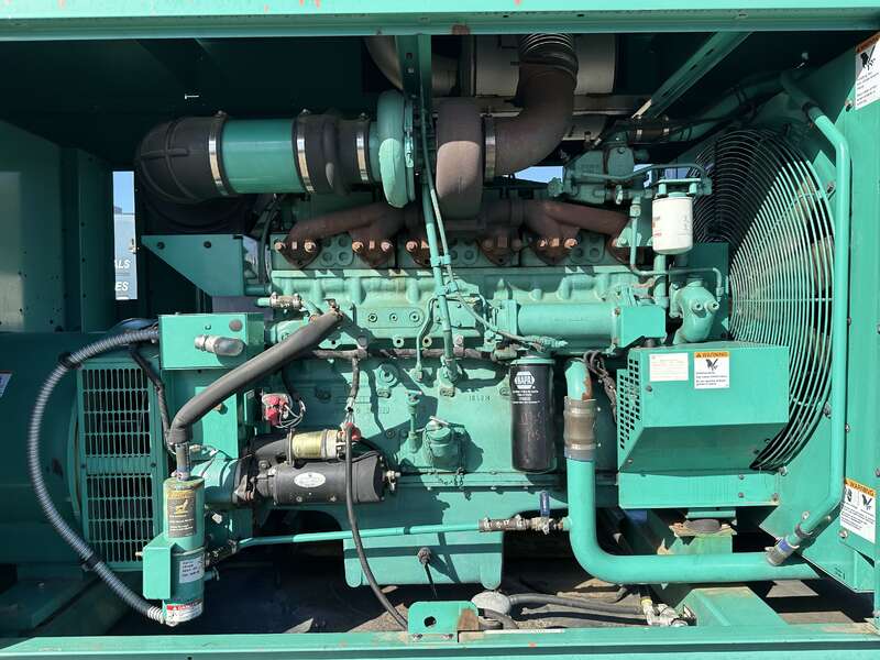 Used Cummins DFCE NTA855-G5 Diesel Generator, 637 Hrs                            