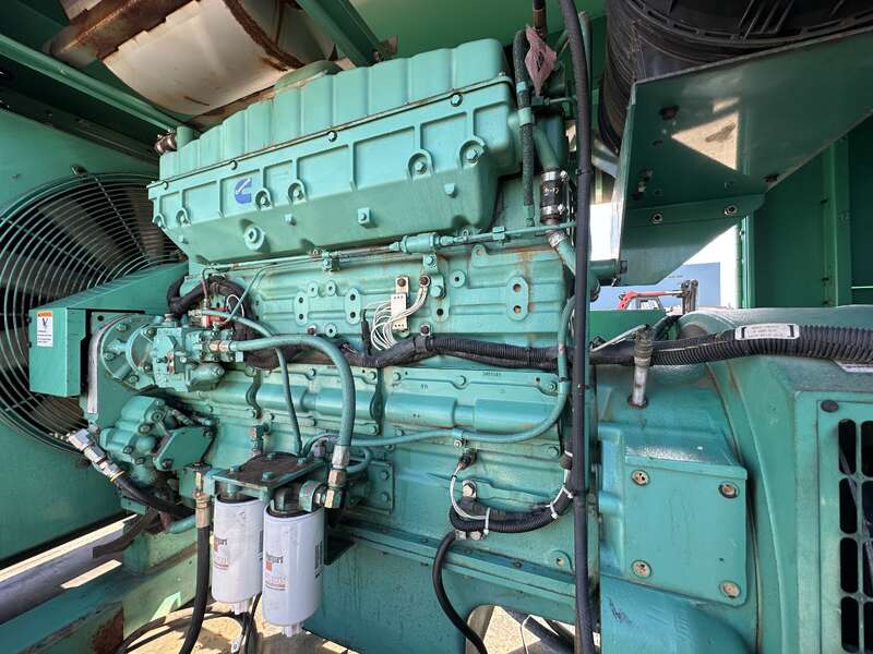 Used Cummins DFCE NTA855-G5 Diesel Generator, 637 Hrs                            