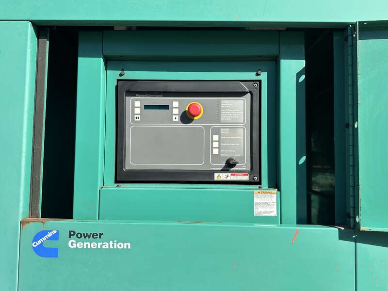 Used Cummins DFCE NTA855-G5 Diesel Generator, 637 Hrs                            