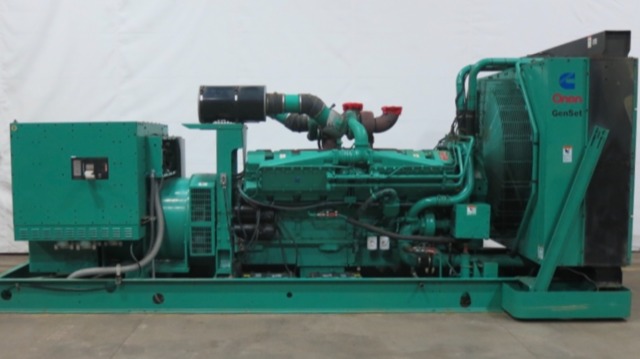 Used Cummins DFLC KTA50-G3 Diesel Generator, 700 Hrs                            