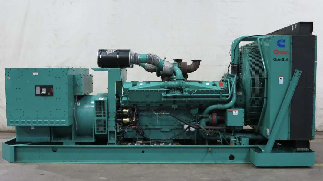 Used Cummins DFLC KTA50-G3 Diesel Generator, 700 Hrs                            