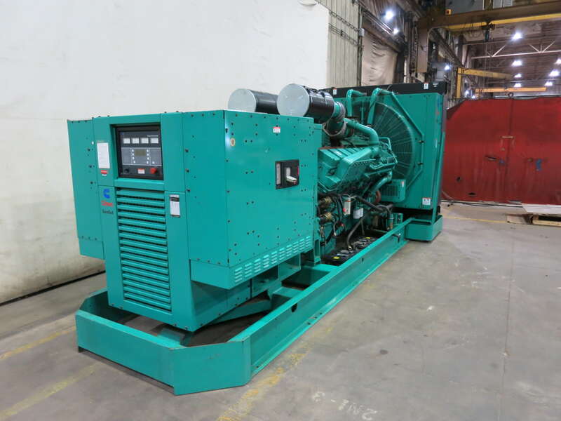 Used Cummins DFLC KTA50-G3 Diesel Generator, 700 Hrs                            