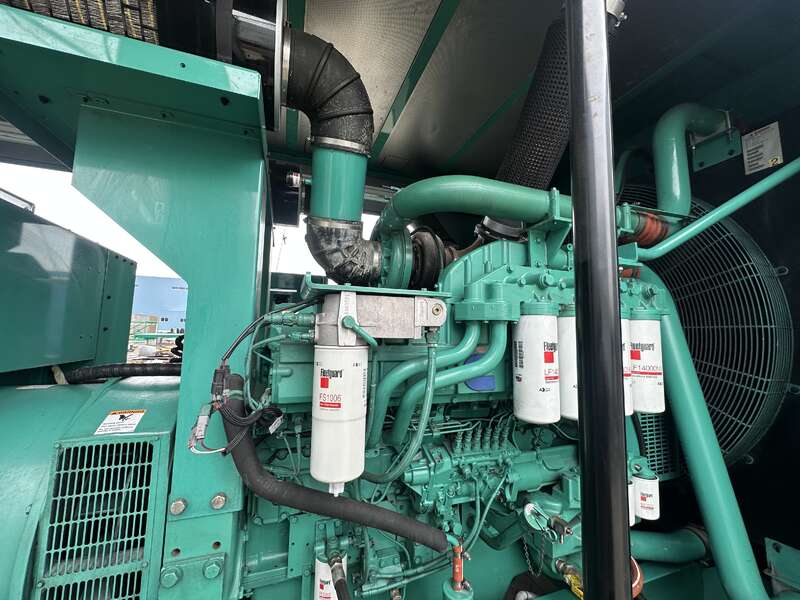Used Cummins DQFAA QST30-G5 NR2 Diesel Generator, 466 Hrs, EPA Tier 2                            