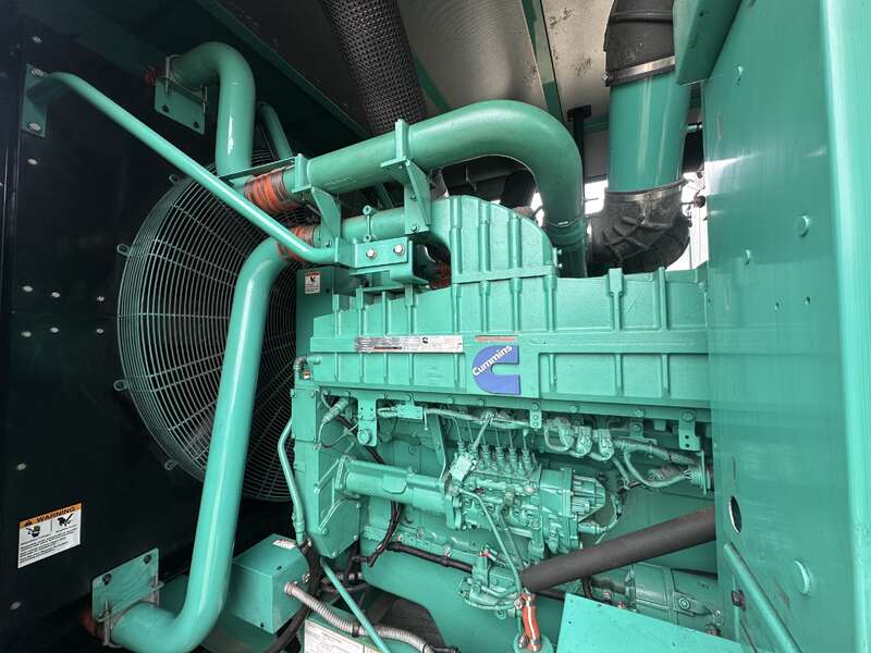 Used Cummins DQFAA QST30-G5 NR2 Diesel Generator, 466 Hrs, EPA Tier 2                            