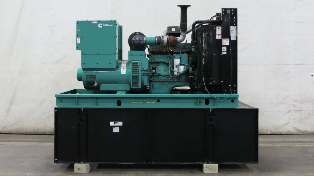Used Cummins DQDAA QSL9-G3 NR3 Diesel Generator, 239 Hrs, EPA Tier 3                            