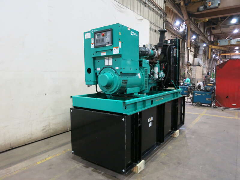 Used Cummins DQDAA QSL9-G3 NR3 Diesel Generator, 239 Hrs, EPA Tier 3                            