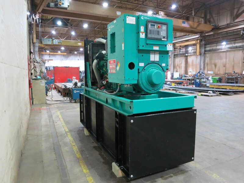 Used Cummins DQDAA QSL9-G3 NR3 Diesel Generator, 239 Hrs, EPA Tier 3                            