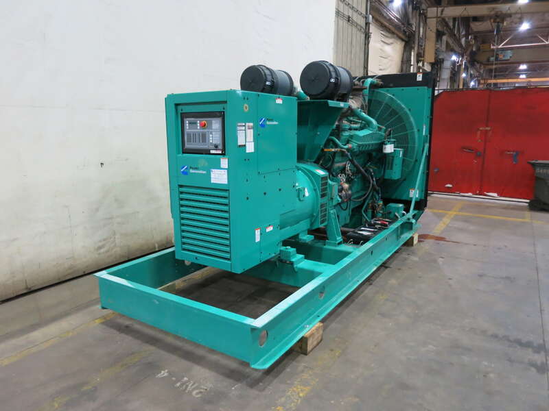 Used Cummins DFGB VTA28-G5 Diesel Generator, 405 Hrs                            