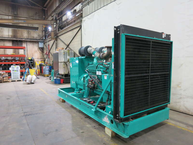 Used Cummins DFGB VTA28-G5 Diesel Generator, 405 Hrs                            
