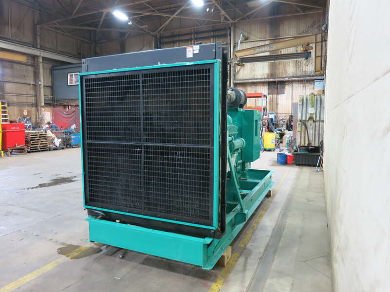 Used Cummins DFGB VTA28-G5 Diesel Generator, 405 Hrs                            