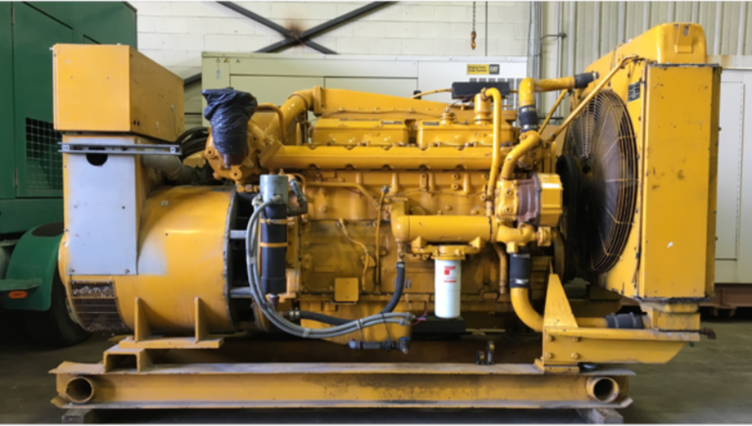 The Many, Great Benefits of Buying a Used Caterpillar Diesel Generator