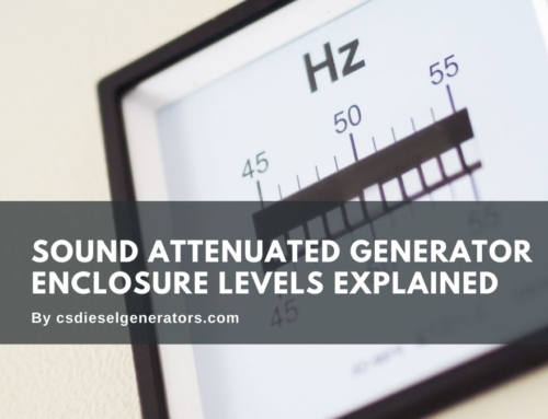 Sound Attenuated Generator Enclosure Levels Explained