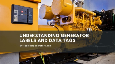 Understanding Generator Labels and Data Tags - Central States Diesel ...
