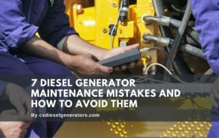 Generator Maintenance Mistakes