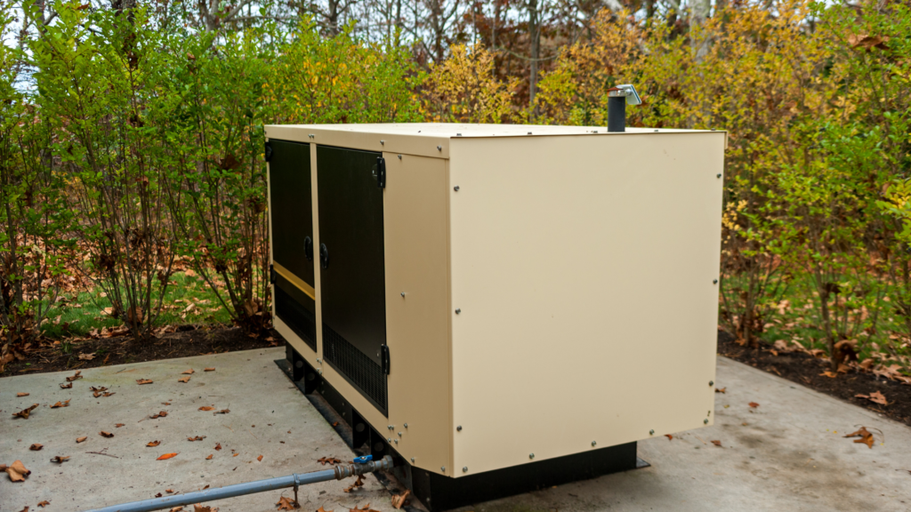 diesel generator on concrete pad – Central States Diesel Generators