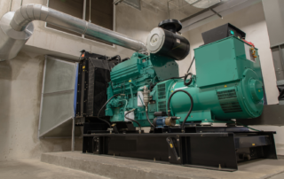 Generator room ventilation