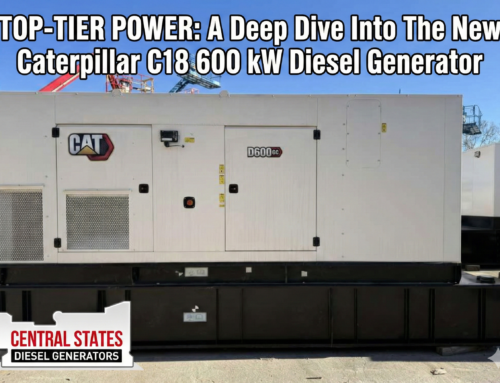 Top-Tier Power: A Deep Dive into the New Caterpillar C18 600 kW Diesel Generator