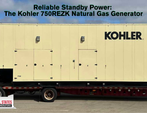 Reliable Standby Power: The Kohler 750REZK Natural Gas Generator