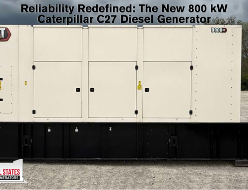 Reliability Redefined: The New 800 kW Caterpillar C27 Diesel Generator