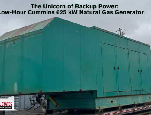 The Unicorn of Backup Power: A Low-Hour Cummins 625 kW Natural Gas Generator