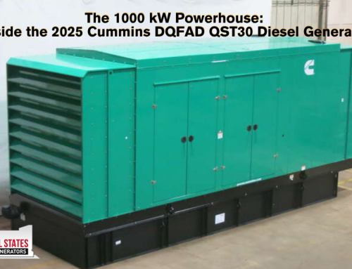The 1000 kW Powerhouse: Inside the 2025 Cummins DQFAD QST30 Diesel Generator