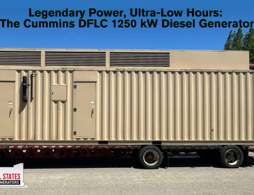 Legendary Power, Ultra-Low Hours: The Cummins DFLC 1250 kW Diesel Generator