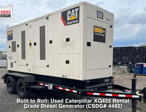 Built to Roll: Used Caterpillar XQ425 Rental Grade Diesel Generator (CSDG# 4482)