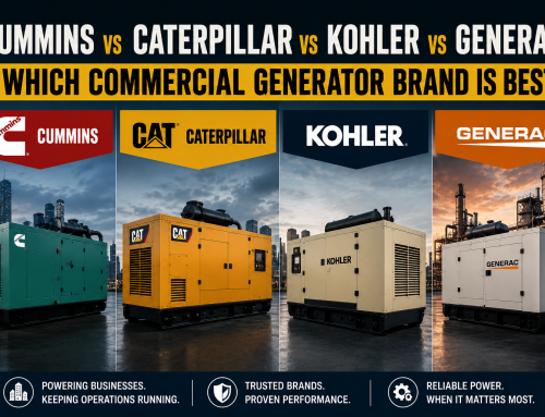 Cummins vs Caterpillar vs Kohler vs Generac: Which Commercial Generator Brand Is Best in 2026?